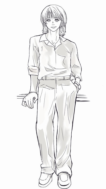 svt jeonghan lineart shading full body 133k, $66